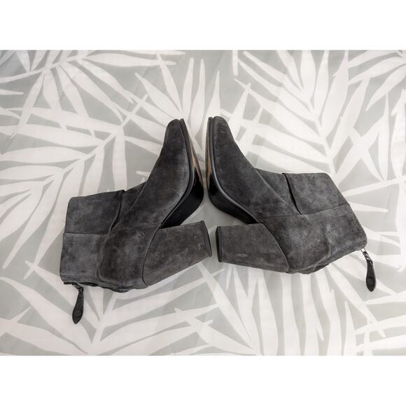 rag & bone gray suede newbury boot - Picture 8 of 15